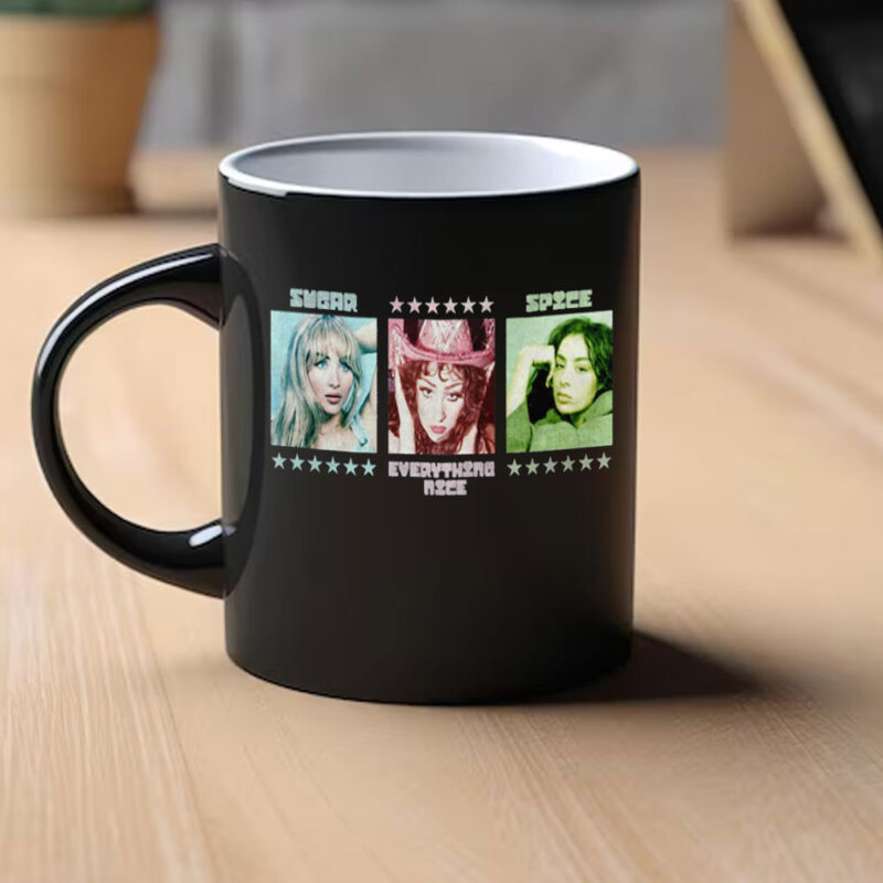 Powerpop Girls Tee, Charli xcx, Chappell Roan, Sabrina Carpenter Mug