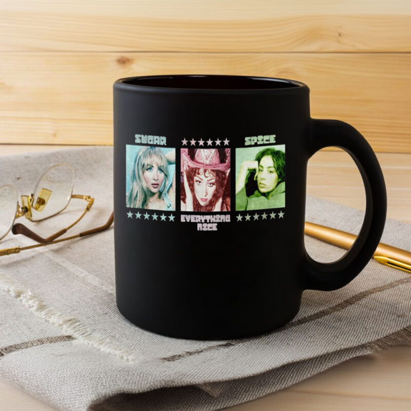 Powerpop Girls Tee, Charli xcx, Chappell Roan, Sabrina Carpenter Mug