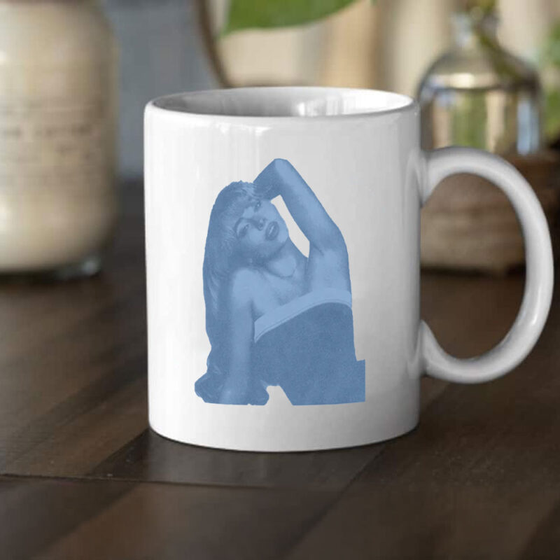 Sabrina Carpenter Blue Photo Mug