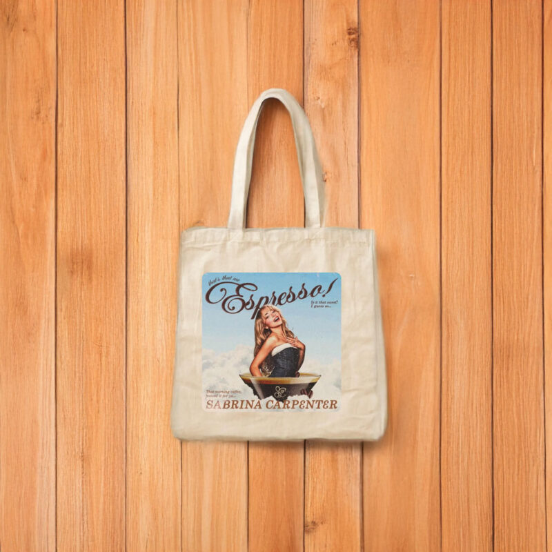 Sabrina Carpenter Espresso Tote Bag