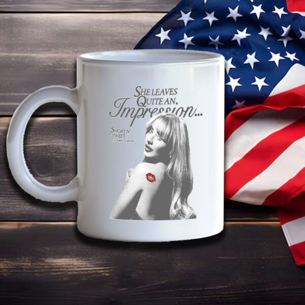 Sabrina Carpenter Quite An Impression Mug