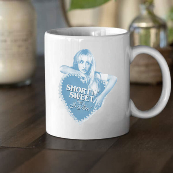 Sabrina Carpenter Short n' Sweet Tour Is So Nice Mug