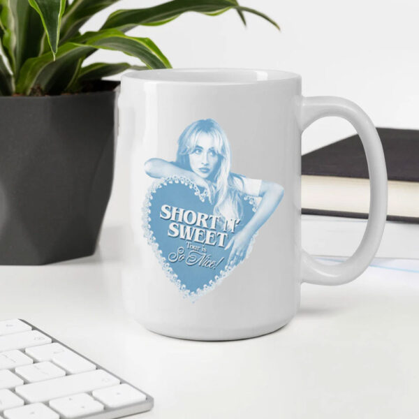 Sabrina Carpenter Short n' Sweet Tour Is So Nice Mug