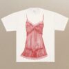 Sabrina Carpenter red lingerie T-Shirt